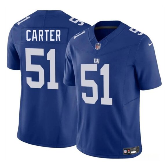 Mens Youths Kids Womens Abdul Carter Blue Jersey Stitched